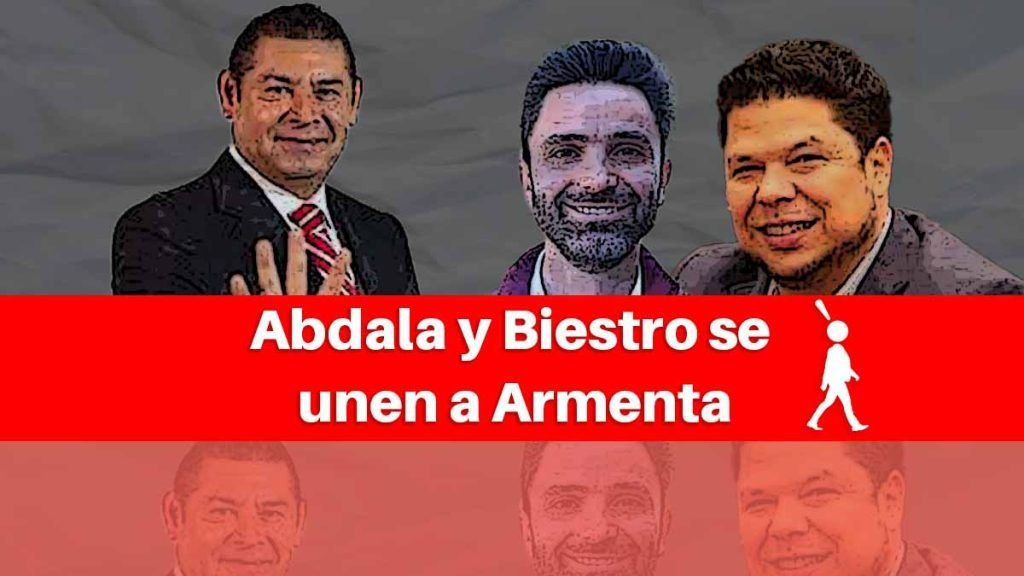 Abdala y Biestro serán coordinadores de campaña de Armenta