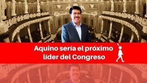 Aquino sería el próximo líder del Congreso