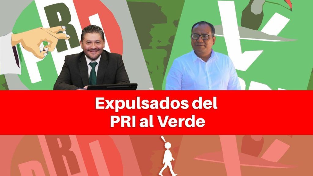 Tras ser echados del PRI, Enrique Rivera y Adolfo Alatriste se van al PVEM