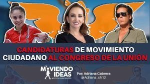 Lista de candidaturas del Movimiento Ciudadano al Congreso de Unión, partido presentó sus postulaciones destacando expriistas, deportistas y actores.
