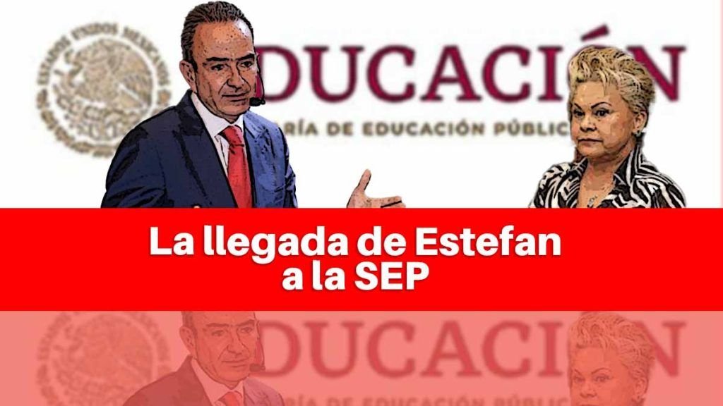 Estefan a la SEP, goodbye Isabel