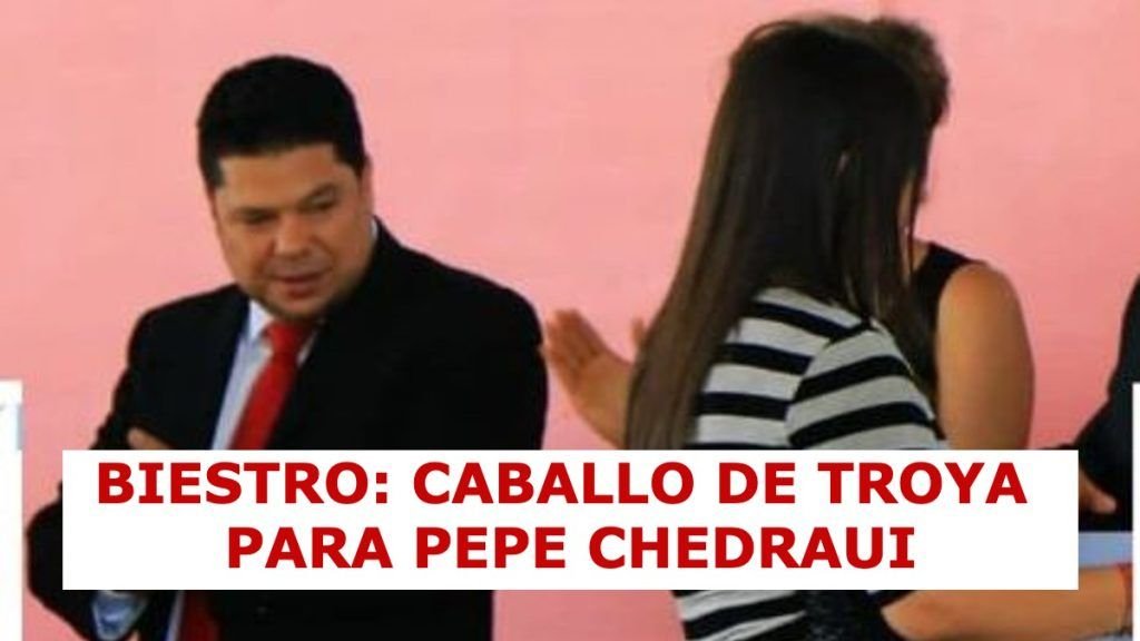 Biestro rompe la campaña de Pepe Chedraui
