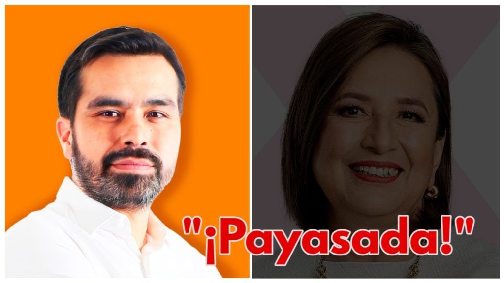 Álvarez Máynez critica de "payasada" a Xóchitl Gálvez
