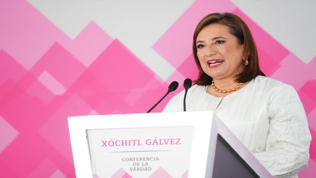 Xóchitl Gálvez. Imagen de redes sociales