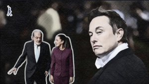 Elon Musk desató polémica al citar en X una publicación que relaciona al magnate Carlos Slim con cárteles de la droga, sugiriendo que su fortuna de más de 70 mil millones de dólares está vinculada al crimen organizado. Slim, accionista principal del The New York Times, fue defendido por Claudia Sheinbaum, quien desmintió las acusaciones y destacó avances en la estrategia de seguridad.