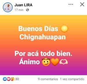 Juan Lira, alias "El Moco" desmiente detención en Chignahuapan