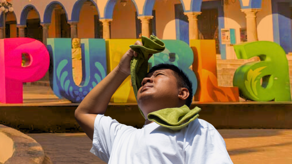 Gobierno municipal emite alerta por calor: 27.8°C en Puebla capital
