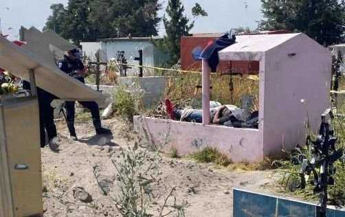 Matan a hombre en sepelio de su primo en Texmelucan