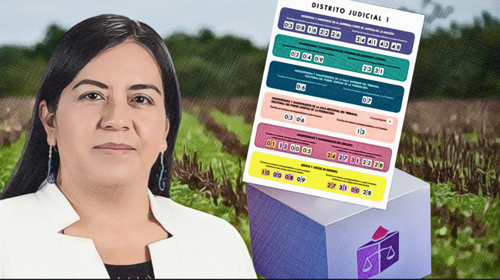 Ana Laura Altamirano estaría moviendo votos para la elección judicial