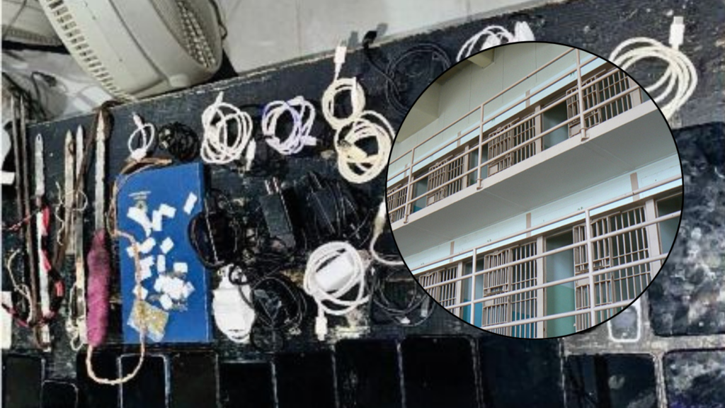 Secretaría de Seguridad Pública Puebla decomisa 18 envoltorios con drogas y 7 armas en penal de Huejotzingo