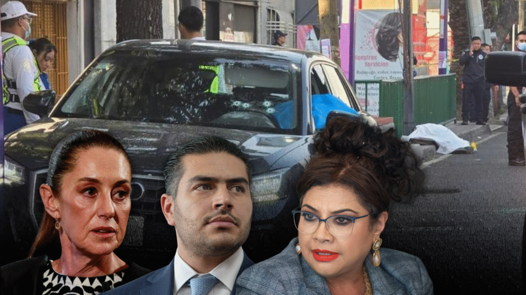 Moto sicarios ejecutan a secretaria y asesor de Clara Brugada en CDMX