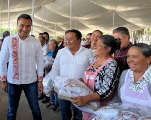 Gobierno Municipal de Juan C. Bonilla, encabezado por el alcalde Pepe Cinto Bernal, llevó a cabo la Entrega de Insumos Estratégicos para la Transformación del Campo Poblano