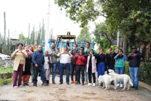 Pepe Cinto inicia etapa final de Calle Morelos en Ometoxtla