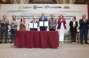 Puebla inaugura primera ventanilla INAH-Gobierno Municipal para agilizar trámites en el Centro Histórico