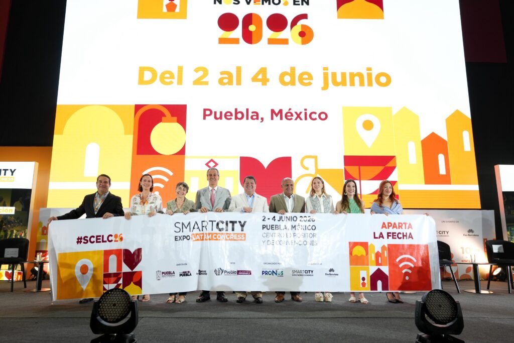 Más de 10 mil asistentes se reunieron en tres días de trabajo durante la Smart City Expo LATAMn en Puebla: Inteligencia artificial y gobernanza digital fueron temas clave
