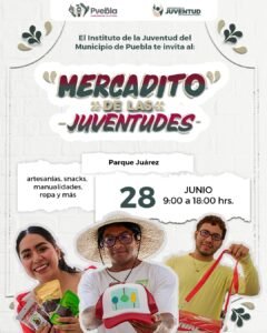 Mercadito estará abierto el 28 de junio de 9:00 a 18:00 horas con entrada libre
