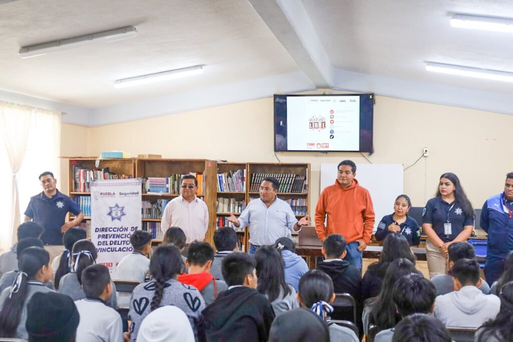 Las jornadas se realizaron en 3 escuelas: jardín de niños, primaria y secundaria