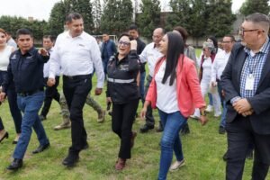 El refugio está ubicado en la Unidad Deportiva Tlachtli, San Pedro Cholula