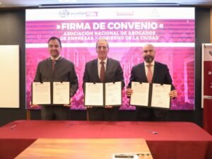 Convenio permitirá trámites clave como registro ante SAT e IMPI