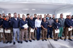 La presidenta Lupita Cuautle inauguró el Centro de Monitoreo de Fenómenos Perturbadores, un espacio tecnológico de Protección Civil para anticipar y atender emergencias en San Andrés Cholula.