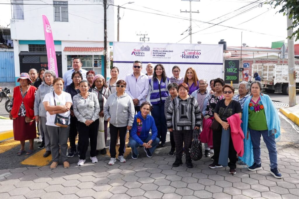 Rehabilitan calle Cristo Vivo como parte del programa Apropiación Violeta