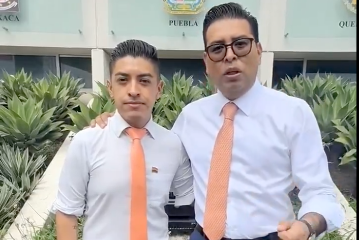 El senador Néstor Camarillo presentó a Emmanuel Melchor como parte de su equipo en el Senado de la República, donde será enlace con la comunidad LGBTIQ+