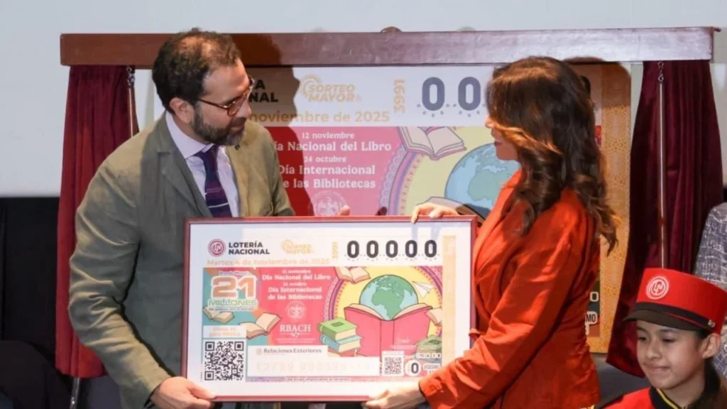 Lotería Nacional conmemora Día de las Bibliotecas