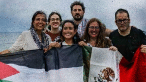 Los activistas mexicanos fueron detenidos en el puerto de Ashdod