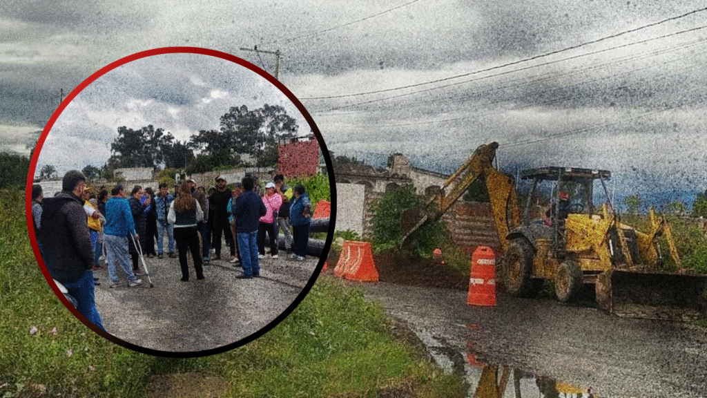 El conflicto por el agua en Xoxtla se remonta a bloqueos de la autopista México–Puebla.