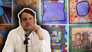 Andy López Beltrán compró obra de Yayoi Kusama por medio millón de pesos