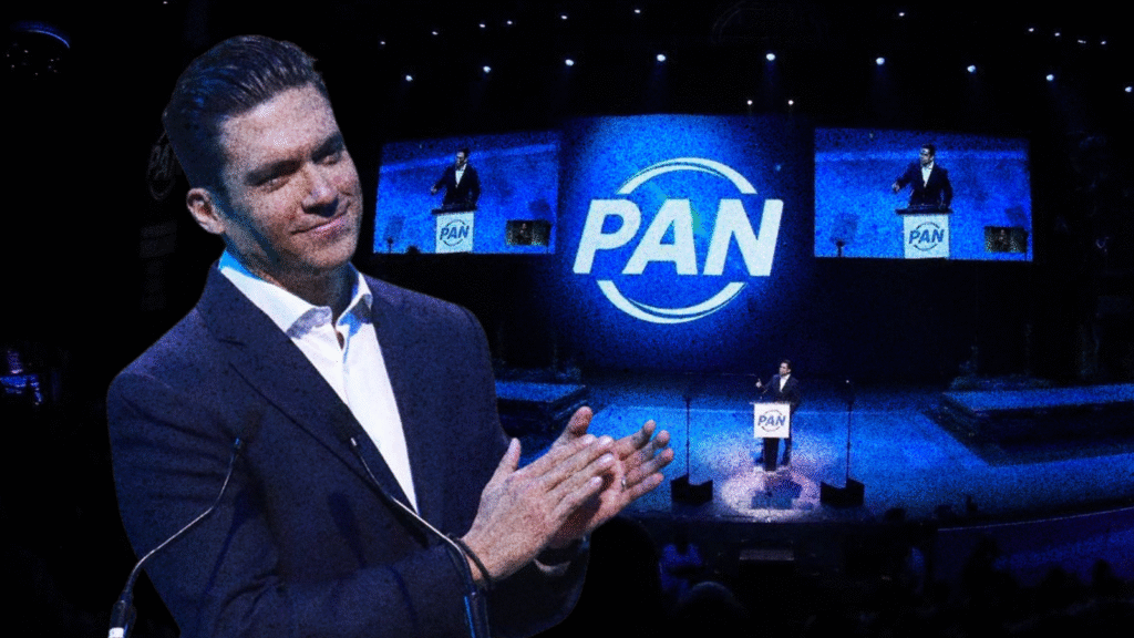 Jorge Romero promete “renovación total” del PAN, pero revive lemas de hace 80 años