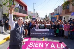 Se intervinieron 5 mil 126 m² con obras de infraestructura y señalización.