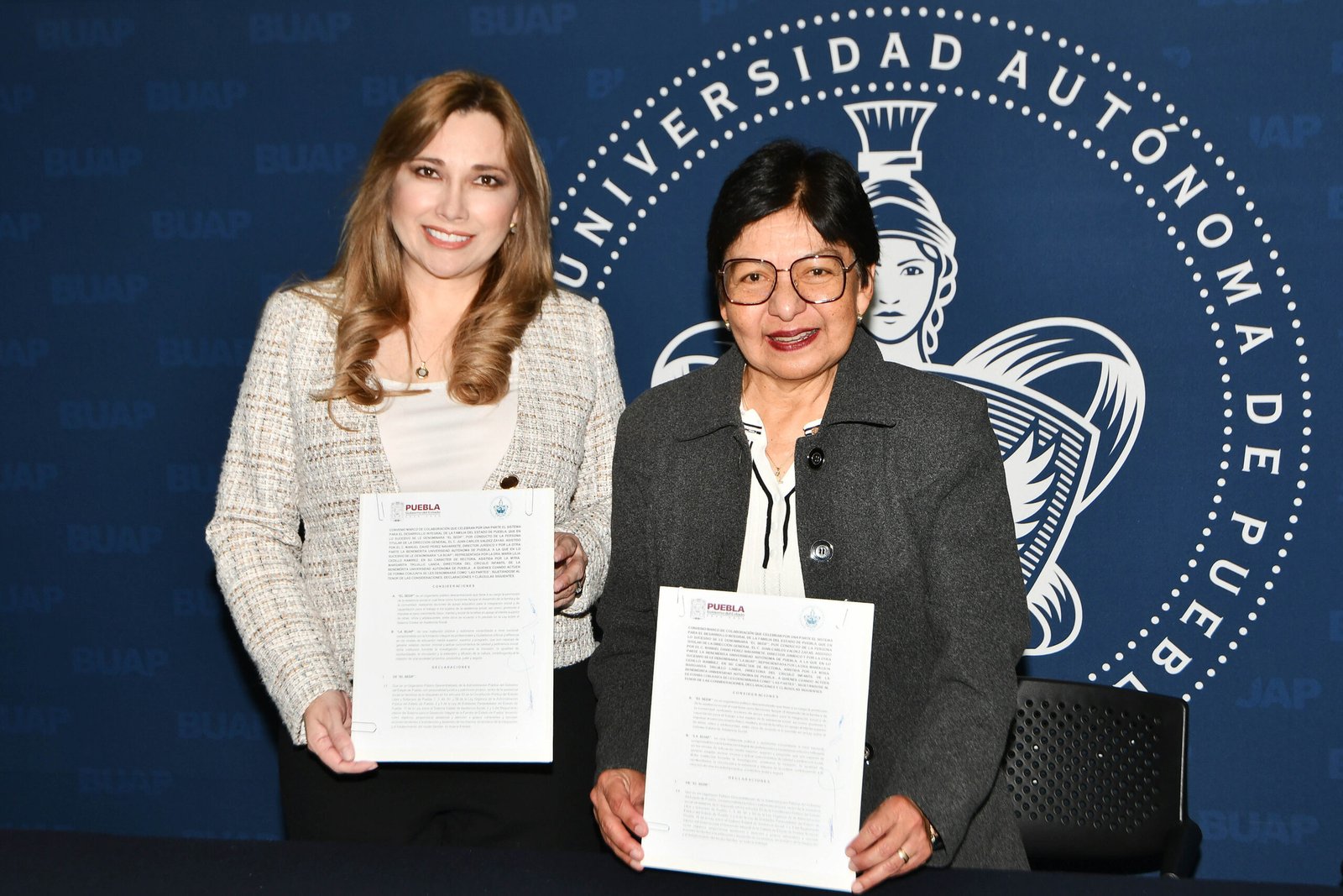 Firma convenio la doctora Lilia Cedillo Ramírez, Rectora de la BUAP y ...