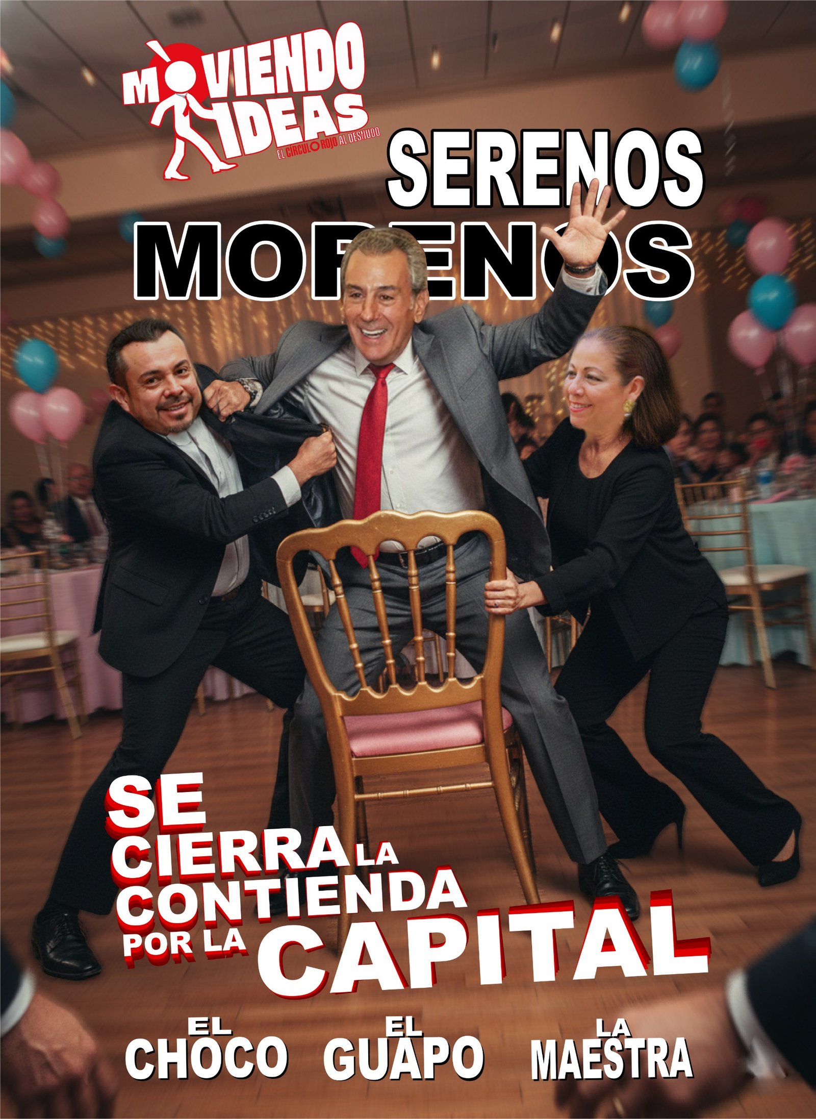 ¡Serenos Morenos! Se cierra la contienda por Puebla Capital entre tres ...
