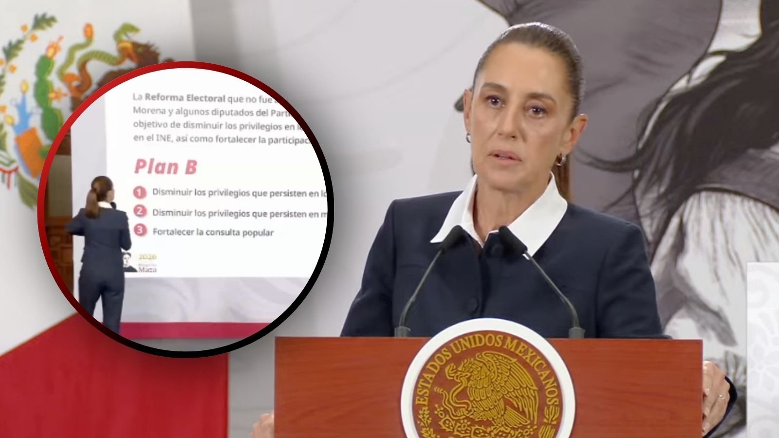 Sheinbaum anuncia “Plan B” tras rechazo de su reforma electoral ...